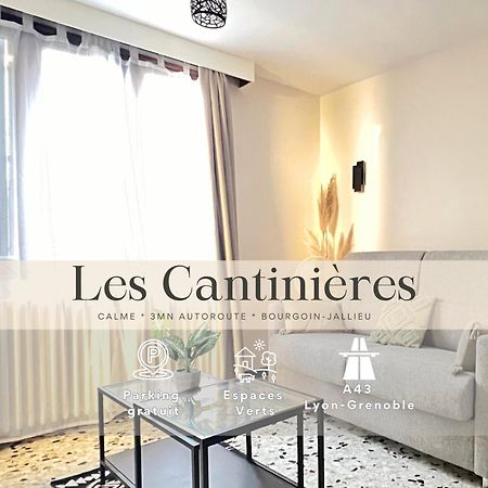 Les Cantinieres - Bourgoin Jallieu - Jardin Prive Ruy-Montceau Εξωτερικό φωτογραφία