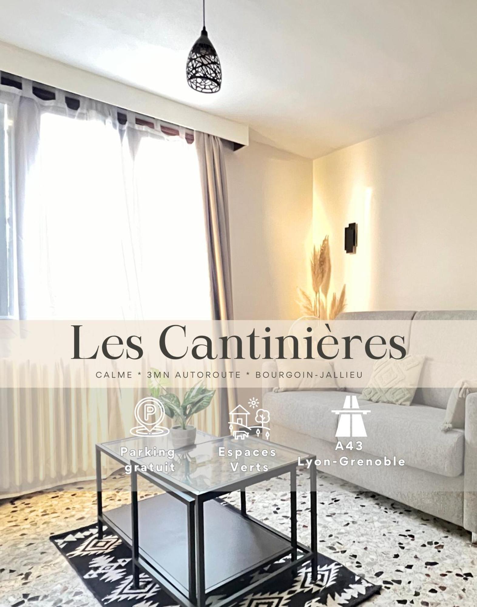 Les Cantinieres - Bourgoin Jallieu - Jardin Prive Ruy-Montceau Εξωτερικό φωτογραφία